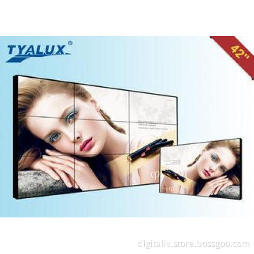 HD 1080P 500nits LCD Video Wall 3x3 Original Samsung Panel